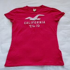 Hollister Vibrant Pink Tee